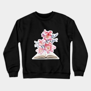 Flower Book Crewneck Sweatshirt